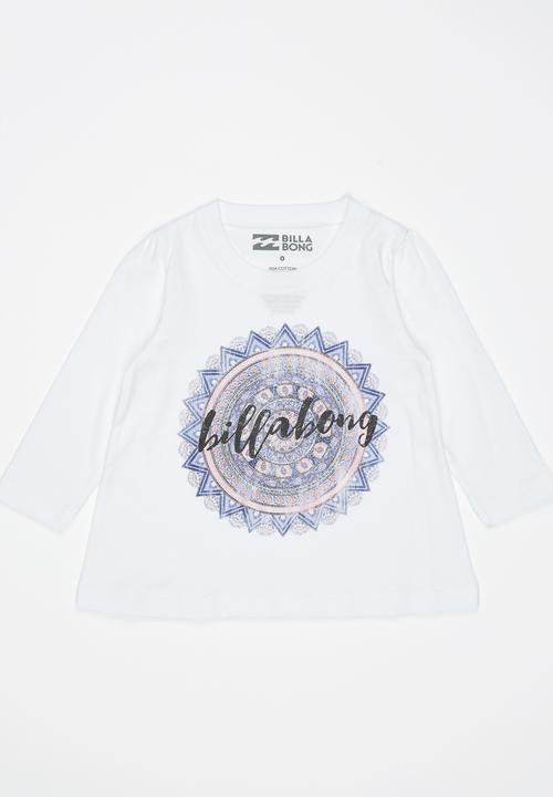 Billabong  - Scoop Todds LS Tee White