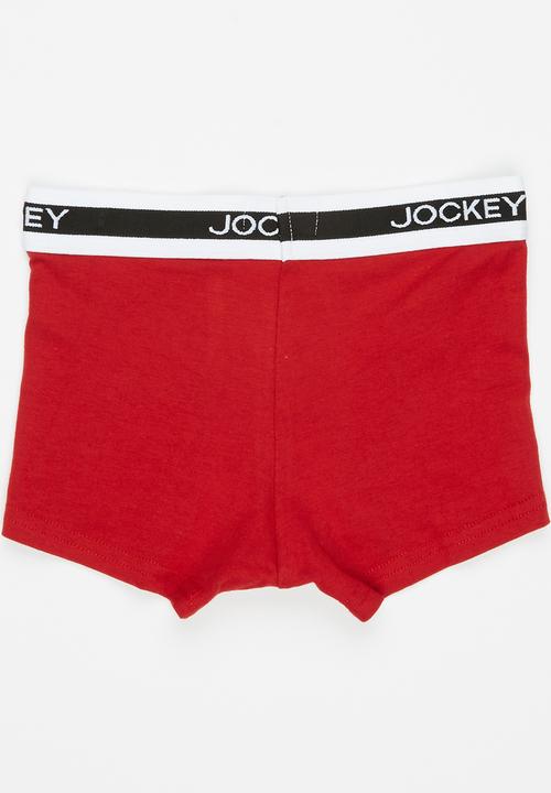 Jockey - 1 PK  Boys Pouch Trunk Dark Red