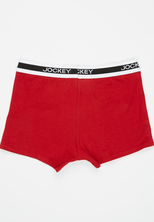 Jockey - 1 PK  Boys Pouch Trunk Dark Red