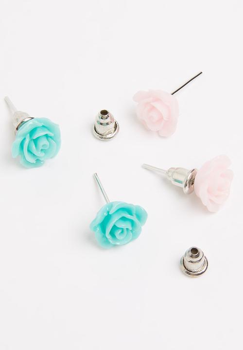 Jewels and Lace - Rose Value Pack Earrings Multi-colour