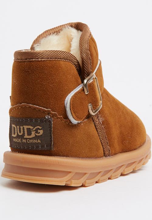 Pop Candy - Suede  Boots Tan
