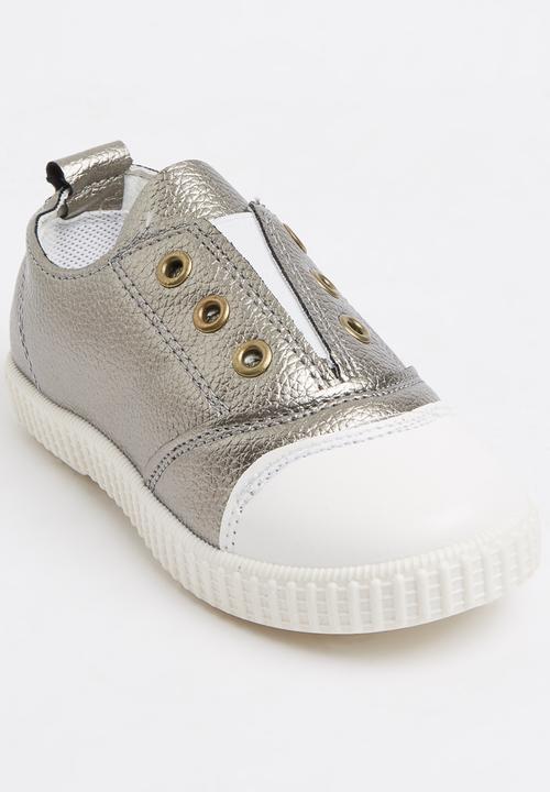 Pop Candy - Girls Sneaker Silver