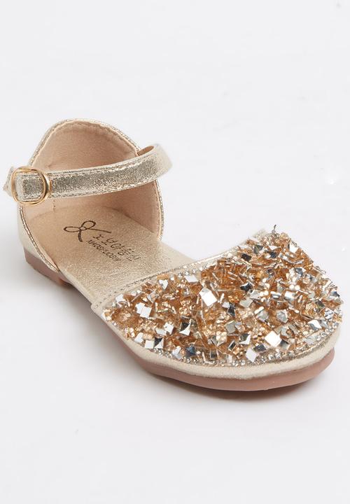 Pop Candy - Embellished Sandal Gold
