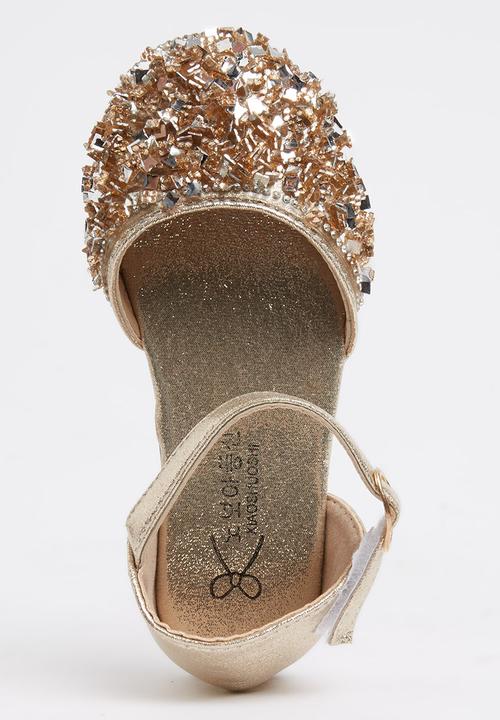 Pop Candy - Embellished Sandal Gold