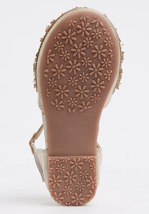 Pop Candy - Embellished Sandal Gold