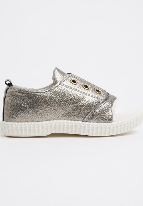 Pop Candy - Girls Sneaker Silver