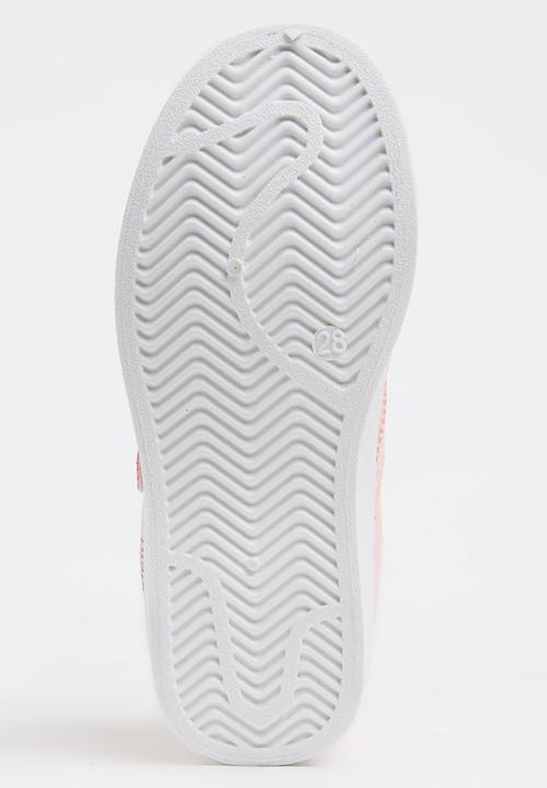Pop Candy - Velcro Strap Sneaker Pale Pink