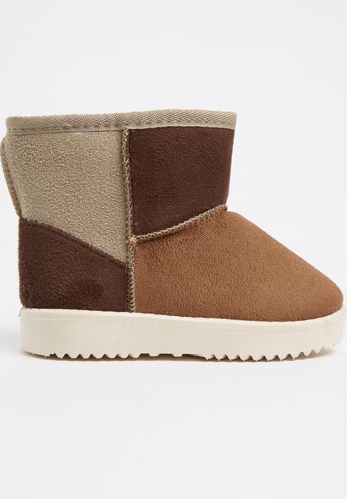 Pop Candy - Two Tone Boot Brown