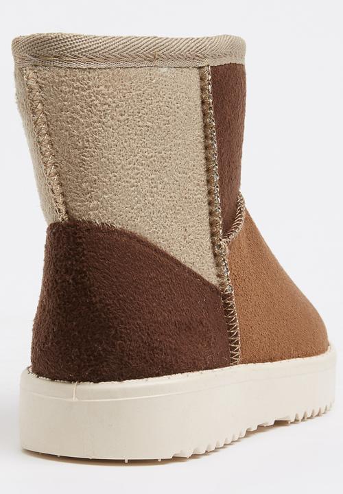 Pop Candy - Two Tone Boot Brown