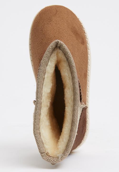 Pop Candy - Two Tone Boot Brown