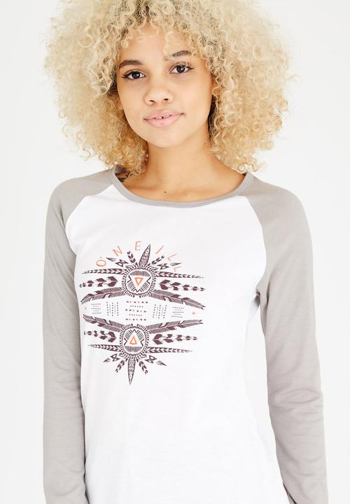 O'Neill - Freedom Raglan Tee Grey