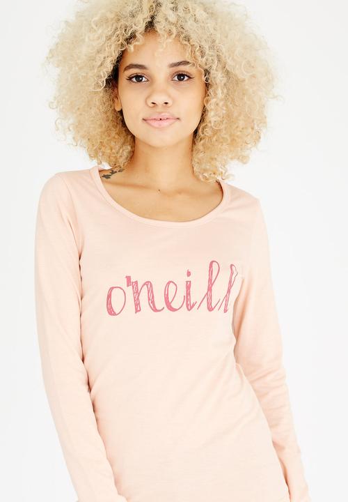 O'Neill - Aloe Longsleeve Tee Pale Pink