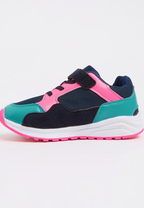 Pop Candy - Lace up Sneaker Multi-colour