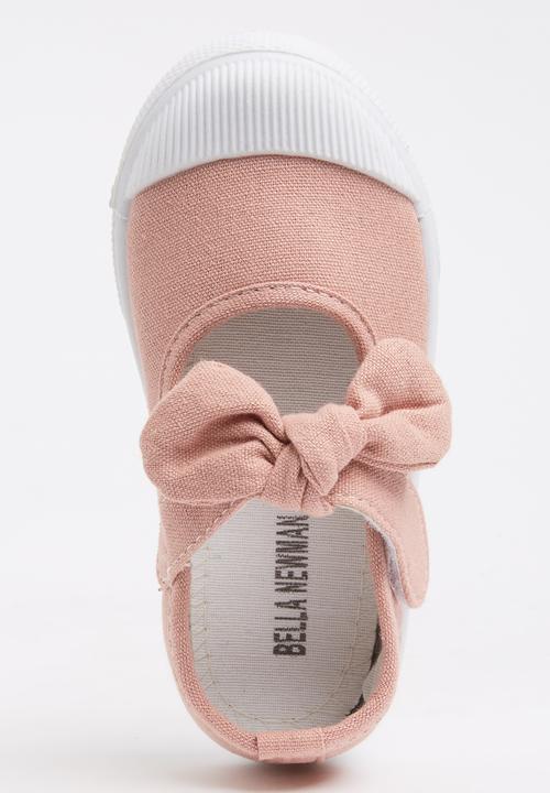 Pop Candy - Girls Slip On Sneaker Pale Pink