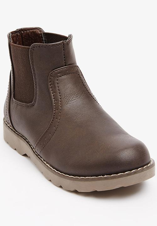 Rock & Co. - Kevin-Boys-Boot Dark Brown