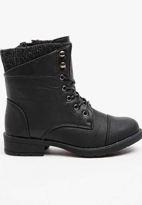 Rock & Co. - Agness Girls Boots Black