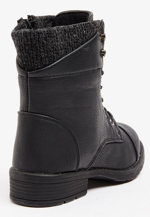 Rock & Co. - Agness Girls Boots Black