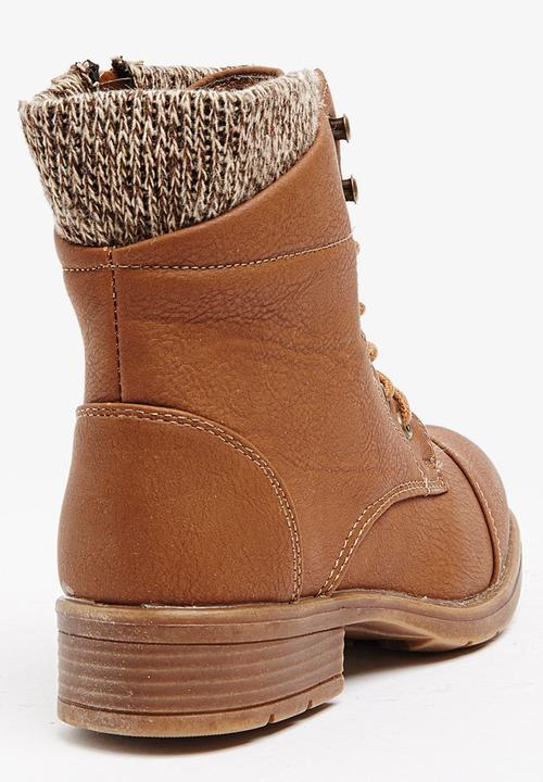 Rock & Co. - Agness Girls Boots Tan