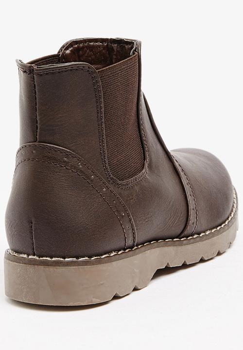 Rock & Co. - Kevin-Boys-Boot Dark Brown