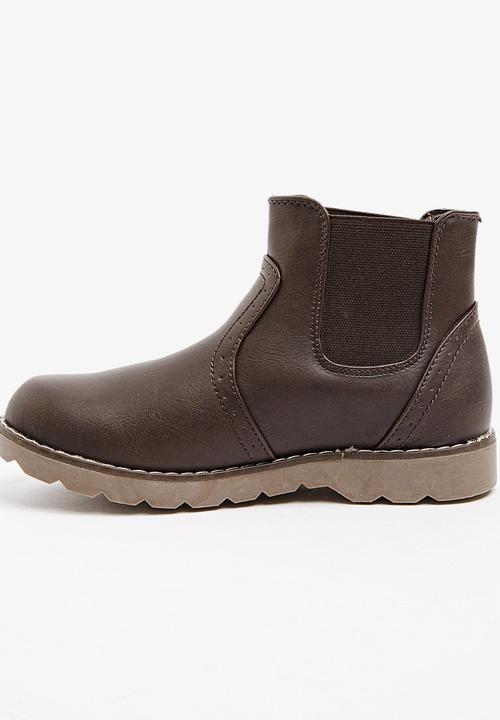 Rock & Co. - Kevin-Boys-Boot Dark Brown