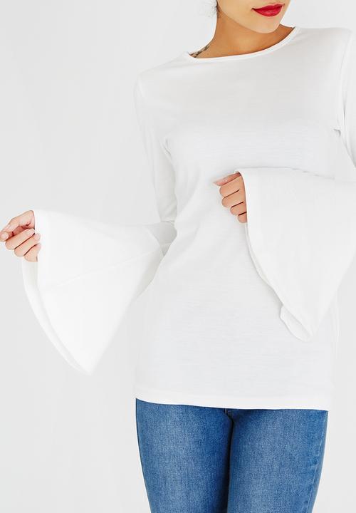 c(inch) - Bell Sleeve T-shirt Cream