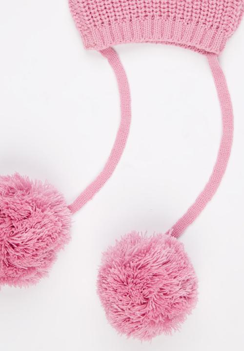 See-Saw - Tassle Beanie Mid Pink