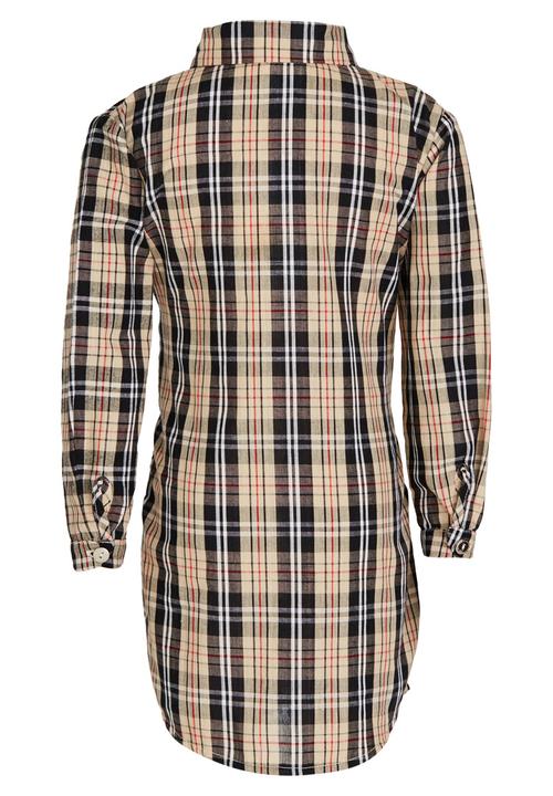 See-Saw - Shirt Dress with Front Tie Detail Multi-colour