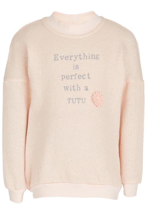 See-Saw - Longer Length Fleece Sweater Mid Pink