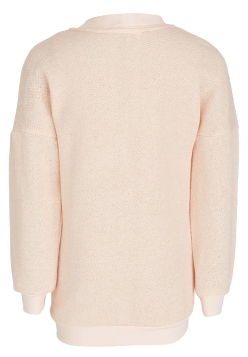 See-Saw - Longer Length Fleece Sweater Mid Pink
