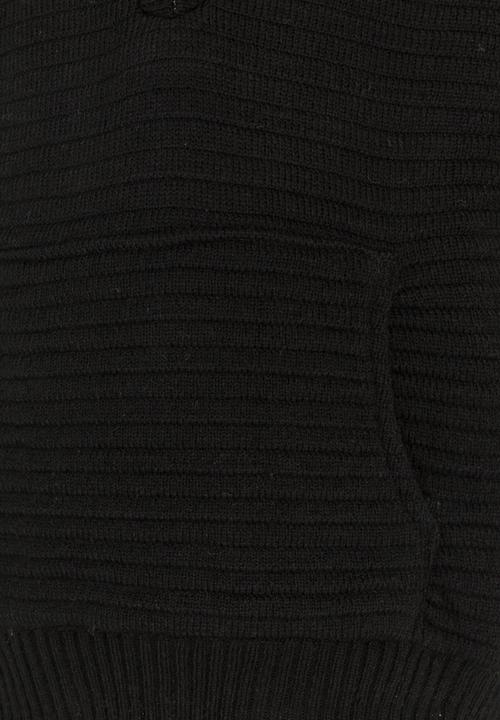 See-Saw - Zip Hooded Jersey Black