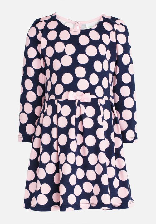 See-Saw - Fit and Flare Dress Navy