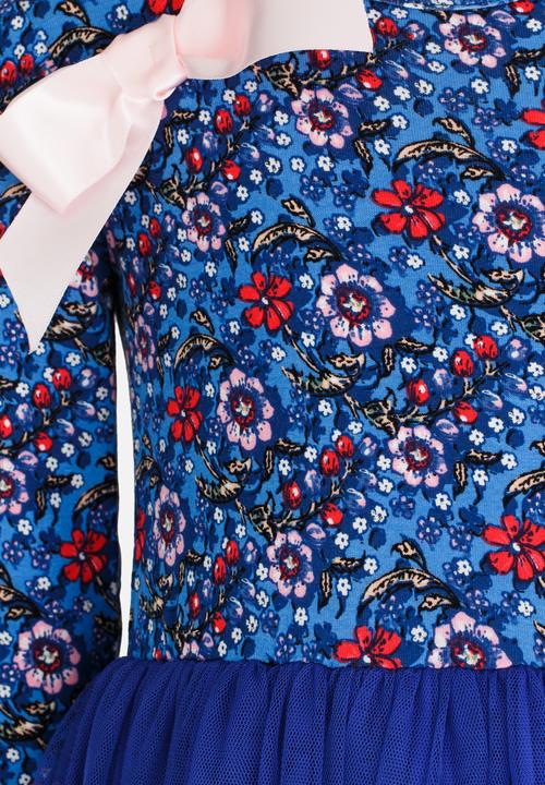 See-Saw - Combo dress multi - blue