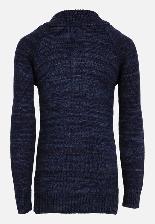 See-Saw - Zip Detail Pullover Navy