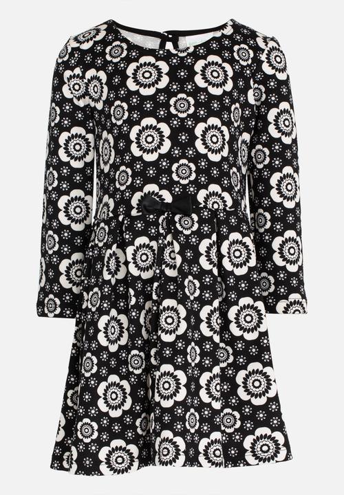See-Saw - Fit and Flare Dress Black