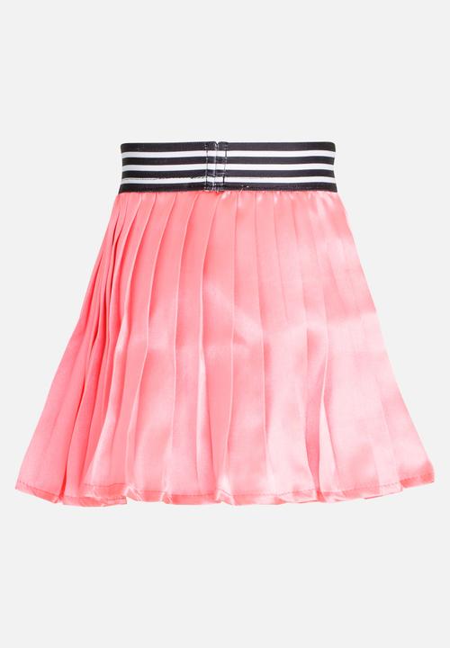 See-Saw - Pleated Skirt Pale Pink