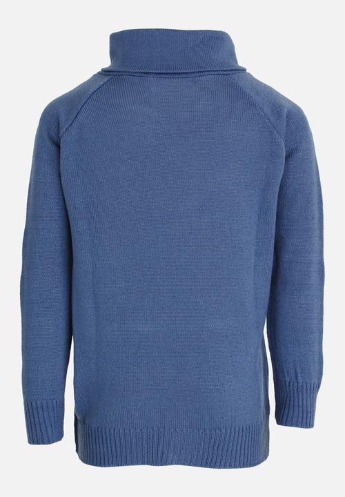 Rebel Republic - Zip Hooded Jersey Blue