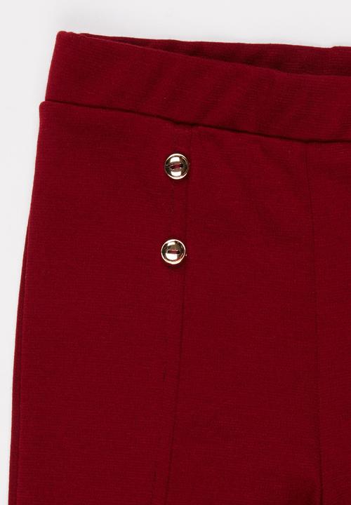 See-Saw - Ponti Legging Dark Red