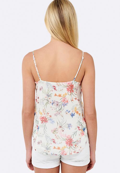 Forever New (Spree) - Anita Button Up Cami Multi-colour