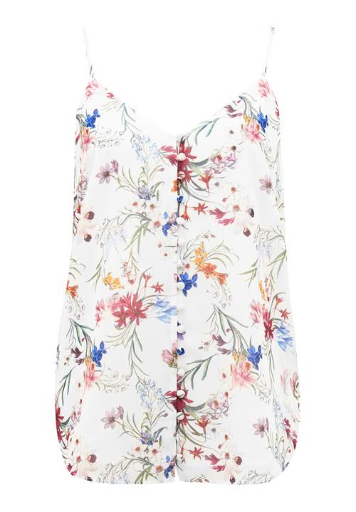 Forever New (Spree) - Anita Button Up Cami Multi-colour