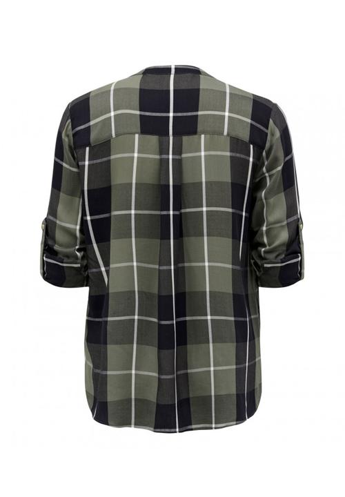 Forever New (Spree) - Jessica Check Wrap Shirt Khaki Green