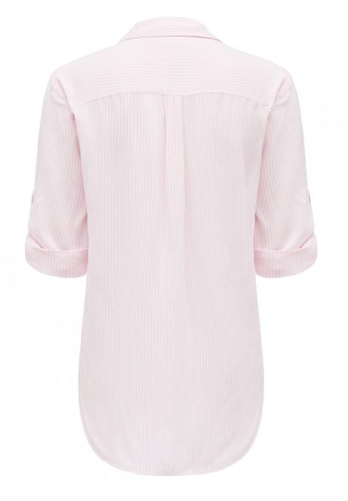 Forever New (Spree) - Mabel Stripe Shirt Pale Pink