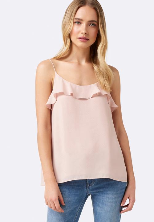 Forever New (Spree) - Viola Frill Cami Nude