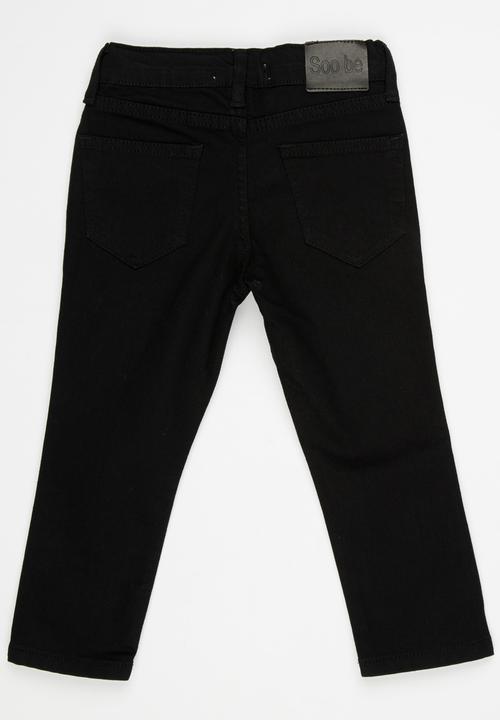 Soobe - Boys Skinny Jean Black