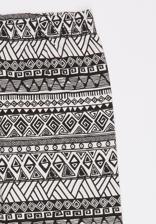 Soobe - Girls Long Legging Black and White