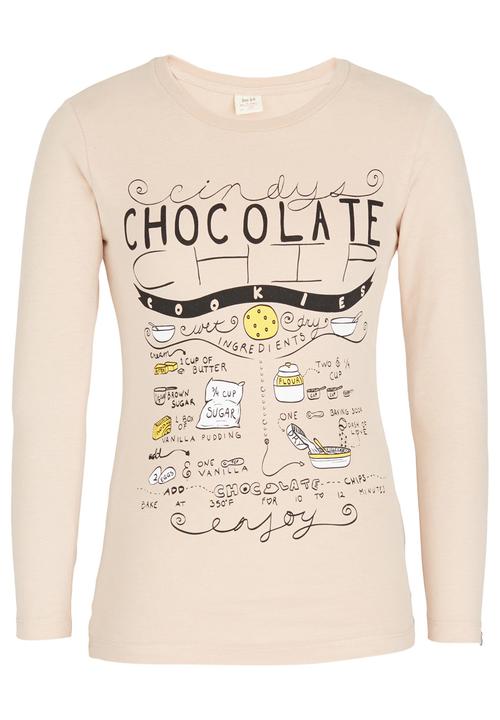 Soobe - Girls Printed Tee Beige