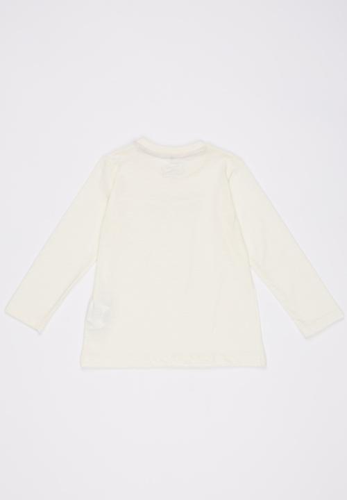 Soobe - Printed Long Sleeve Tee Cream