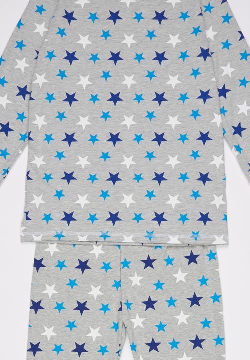 Soobe - Boys Pajamas Set Grey