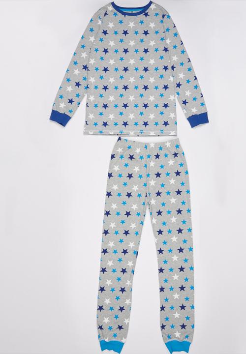 Soobe - Boys Pajamas Set Grey