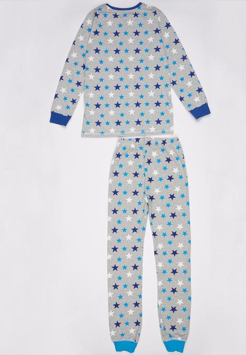 Soobe - Boys Pajamas Set Grey
