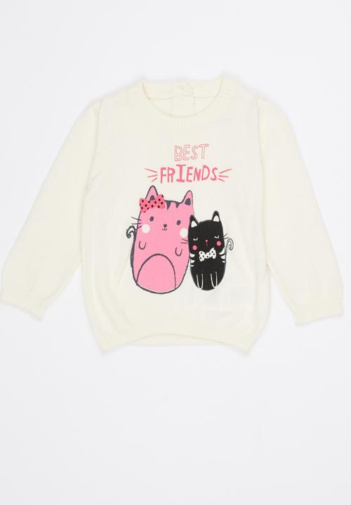 Soobe - Girls Printed Tee Milk
